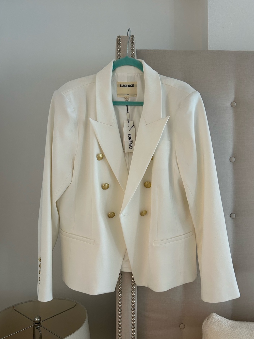 NWT L’Agence white blazer 18 - Picture 1 of 5